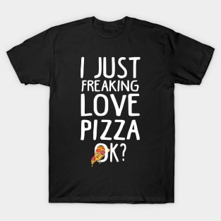 Love Pizza Funny Pizza Gift T-Shirt